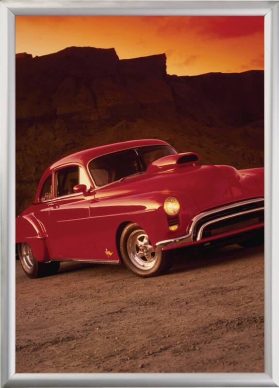 Stewart Superior A3 Kliklijst Hangend Zilver Aluminium SN25A3 35 (B) x 1,2 (D) x 26 (H) cm