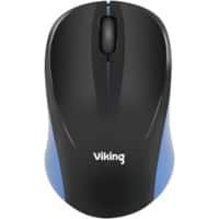 Souris sans fil Ativa HM8138 Capteur optique Ambidextre USB Noir, bleu