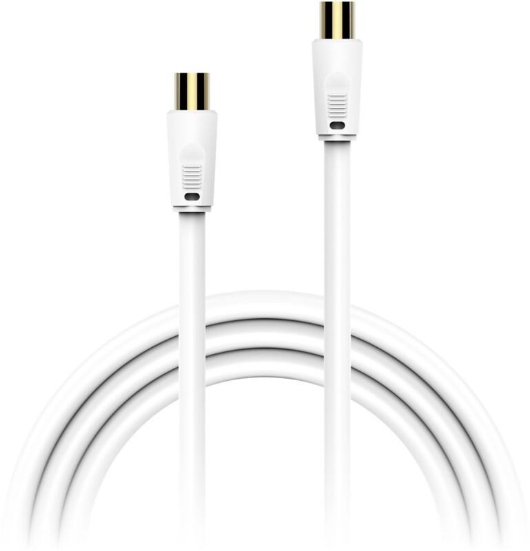 Câble de connexion TV AV XLayer 215382 1,5 m Blanc