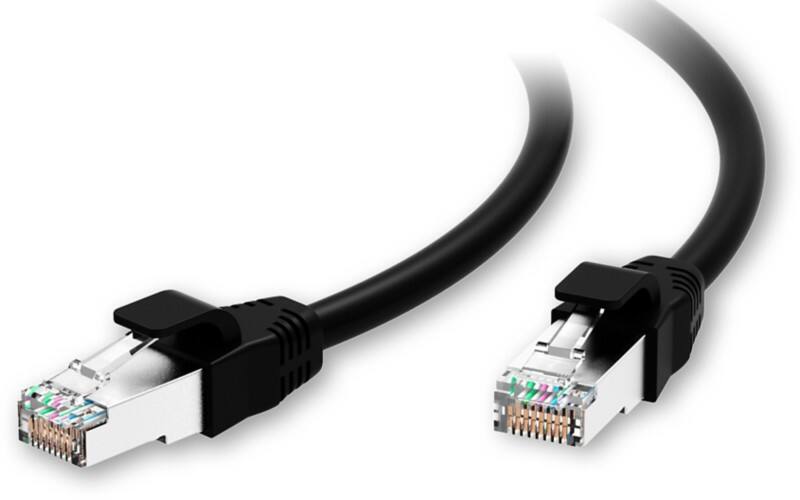 Câble réseau Cat 6 LAN XLayer 212388 5m Noir