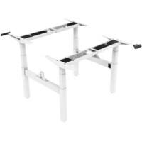 euroseats Zit-sta bureau frame Dual Wit 1.800 x 1.430 x 600 - 1.230 mm