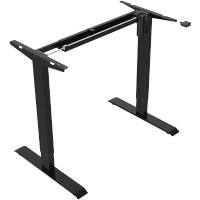 euroseats Zit-sta bureau frame Single motor Zwart 1.210 x 500 x 730 - 1.210 mm