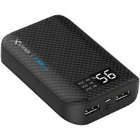 Batterie externe XLayer Pure Carbon 7500 mAh Noir