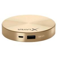 Batterie externe XLayer Meets Fashion 6000 mAh Doré