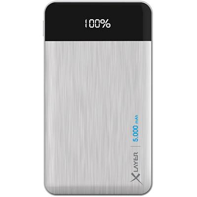 Batterie externe XLayer X-Charger 5000 mAh Argenté