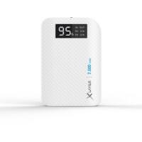 Batterie externe XLayer Pure Carbon 7500 mAh Blanc