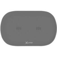 Station de charge sans fil Qi XLayer Family 215762 Double Gris