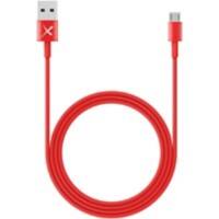 Câble micro USB XLayer 214096 1 m Rouge