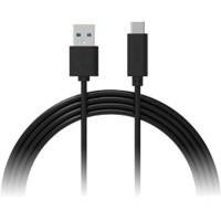 XLAYER 214345 1 USB A male naar 1 x USB C male kabel 1m Zwart