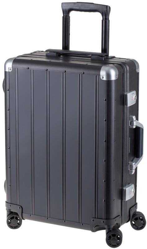 Valise de voyage ALUMAXX Aluminium Noir 40 x 20 x 55 cm