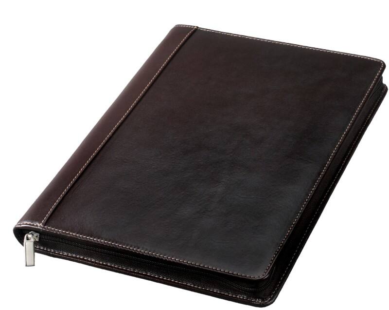 Conférencier Alassio Monaco Cuir Marron 25 x 3,5 x 33 cm