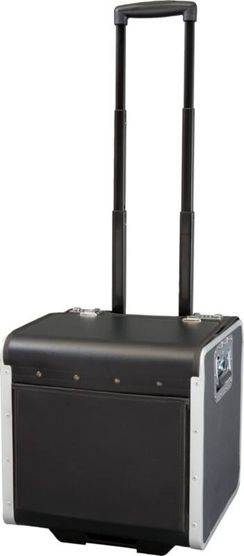 Alassio reiskoffer PERUGIA 37 x 37 x 41 cm zwart