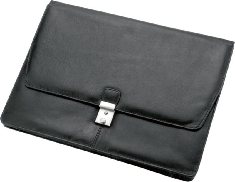 Conférencier Alassio Cuir Noir 34 x 4 x 26 cm