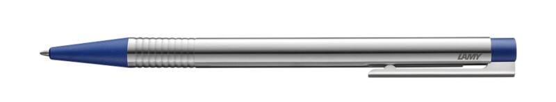 Stylo-bille Lamy LAMY logo 1203801 Rétractable Bleu 0,5 mm Moyen Bille Rechargeable