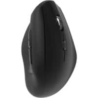 Souris ergonomique sans fil Viking ERGO Capteur optique Pour droitiers USB-A Nano récepteur Noir