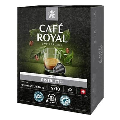 CAFÉ ROYAL Ristretto Nespresso Koffiecups 36 Stuks