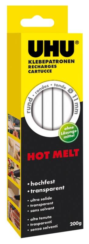 UHU Lijmpatroon Permanent Vloeibaar Transparant 47865 10 Stuks à 200 g