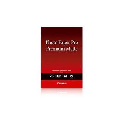 Papier Photo Pro Premium Mat Canon PM-101 Blanc Mat 210 g/m² 42 x 59,4 cm A2 20 Feuilles