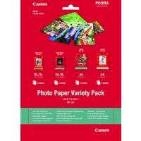 Pack assortiment - papier photo A4 et 10 x 15 cm Canon VP-101 170 g/m² Blanc 20 Feuilles