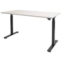Schaffenburg Dextro Basic Zit-sta-bureau Rechthoekig T-Voet 1.800 (B) x 900 (D) x 705 (H) mm Melamine