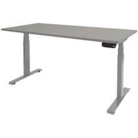 Schaffenburg Dextro Plus Zit-sta-bureau Rechthoekig T-Voet 1.600 (B) x 800 (D) x 645 (H) mm Melamine