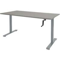 Schaffenburg Dextro Slinger Zit-sta-bureau Rechthoekig T-Voet 1.800 (B) x 800 (D) x 705 (H) mm Melamine