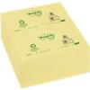 Post-it Recycled Notes 127 x 76 mm Canary Yellow Geel 12 Blokken van 100 Vellen