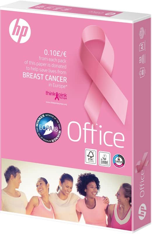 HP Office Pinkream A4 Kopieerpapier 80 g/m² Glad Wit 153 CIE 500 Vellen