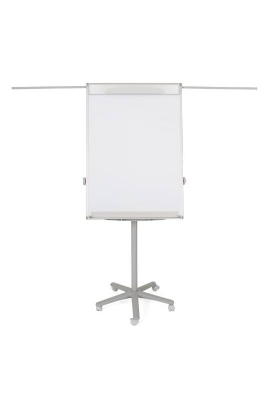 Tableau mobile Bi-Office Design A1 Autoportant Acier Gris