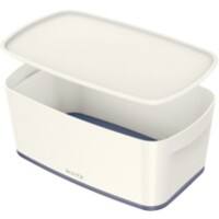 Leitz MyBox WOW Opbergdoos 5 L Wit, grijs Plastic 31.8 x 19.1 x 12.8 cm