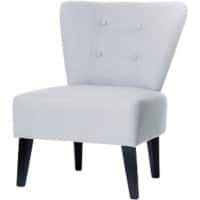 Fauteuil visiteur Paperflow Brighton Gris, noir