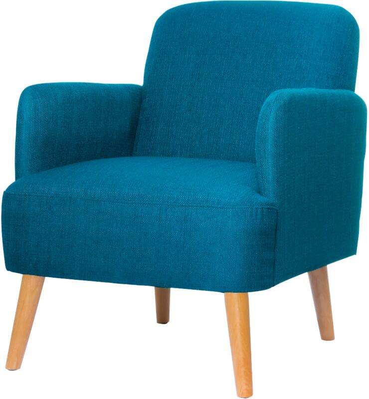 Siège de réception meet powered by PAPERFLOW Tissu Accoudoirs fixes Bleu Brooks