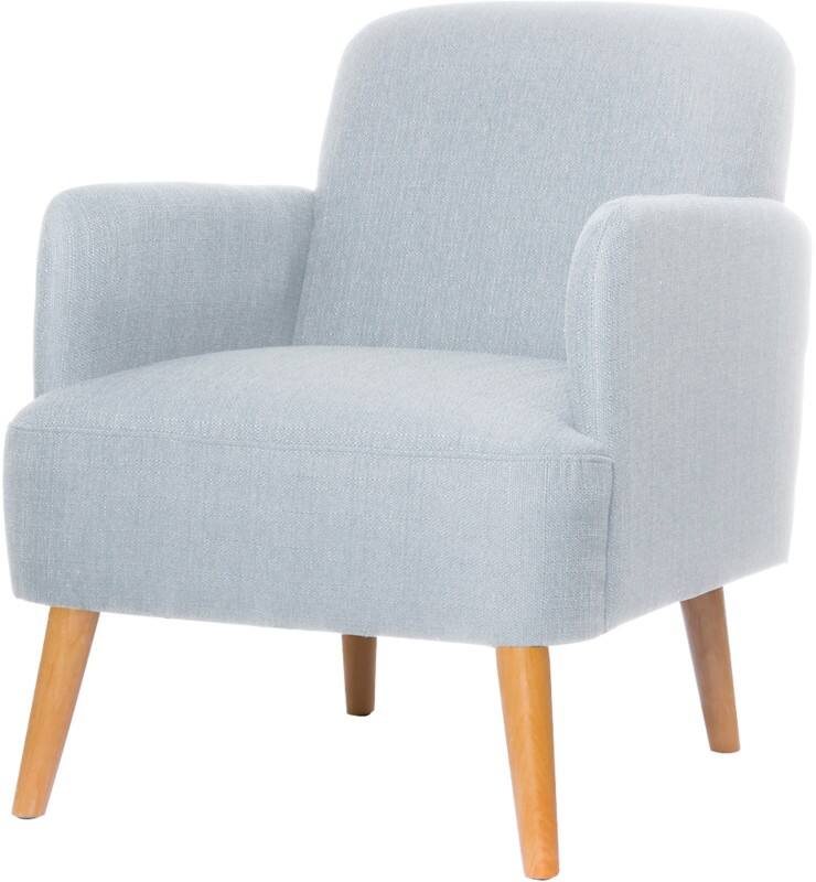 Siège de réception meet powered by PAPERFLOW Tissu Accoudoirs fixes Gris Brooks