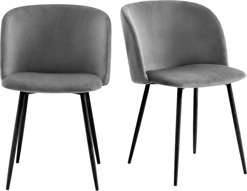 Siège de réception meet powered by PAPERFLOW Tissu Sans accoudoirs Gris Must  2 Unités