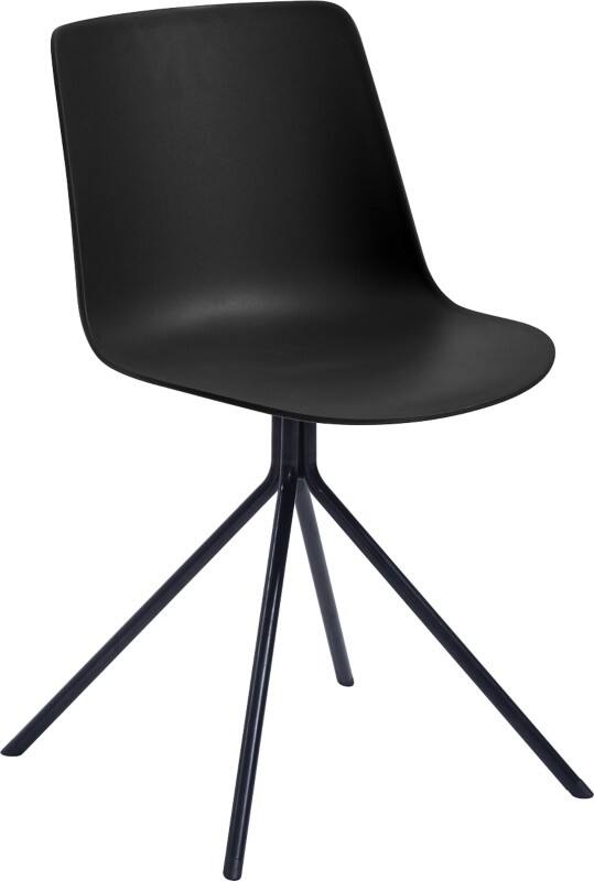 Chaises visiteur meet powered by PAPERFLOW Plastique Sans accoudoirs Noir DN  2 Unités