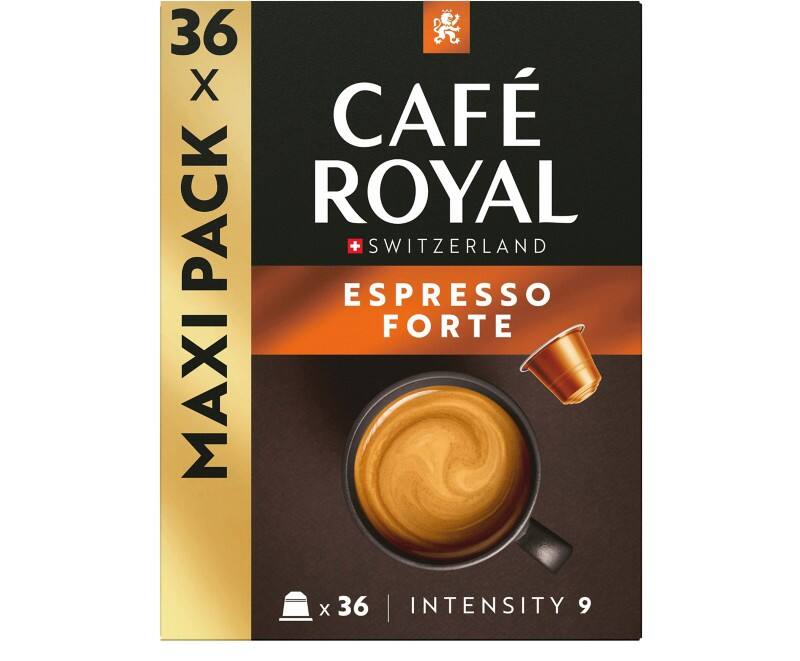 CAFÉ ROYAL Espresso Forte Koffiecups 36 Stuks à 5.2 g