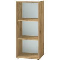 GERMANIA Boekenkast Navarra Eiken, Wit. 500 x 370 x 1.2