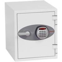 Coffre-fort Phoenix Datacare DS2001F Serrure à empreintes digitales Blanc 350 x 430 x 420 mm