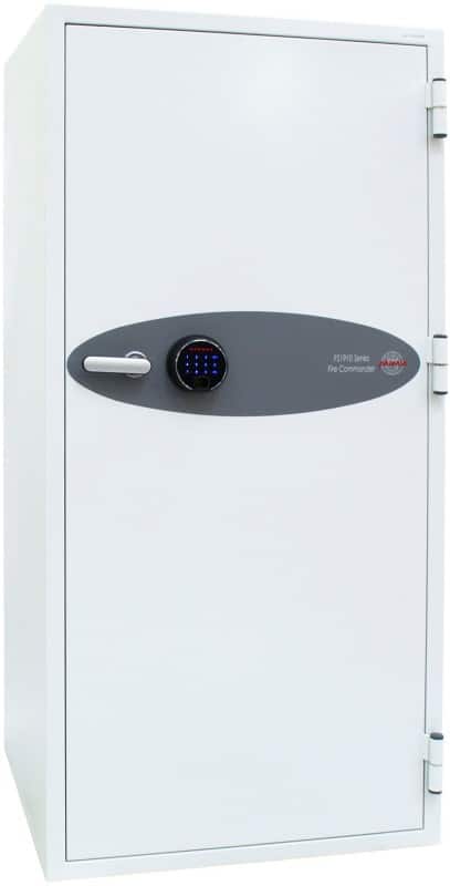 Coffre-fort Phoenix Fire Commander FS1912F 338 L Serrure à empreintes digitales Blanc 690 x 650 x 1685 mm
