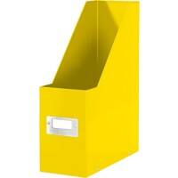 Leitz Click & Store WOW Tijdschriftenmap Gelamineerd Karton Geel 10.3 x 25.3 x 33 cm
