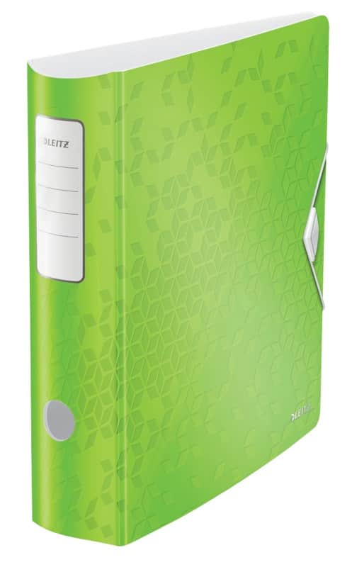 Leitz 180° Active WOW Breed Classeur A4 82 mm Groen 2 Ringen 1106 Polyschuim Staand