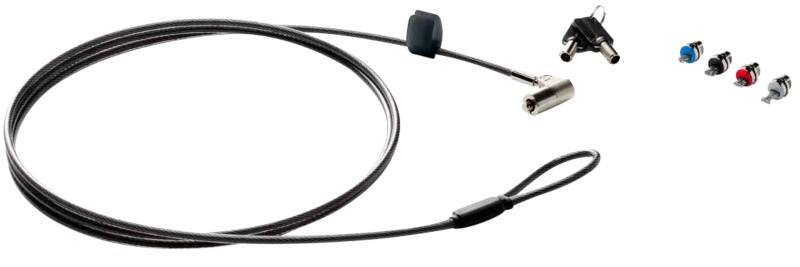 Câble antivol HP Sure Key Argenté, noir