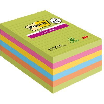 Post-it Notes colorées paquet d'avantage sur