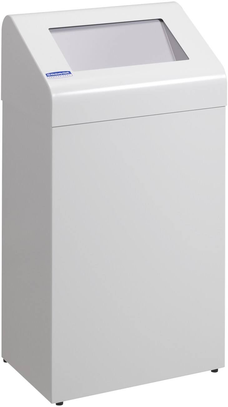 Poubelle Kimberly-Clark Professional 37,9 x 25,6 x 59,5 cm Métal Blanc
