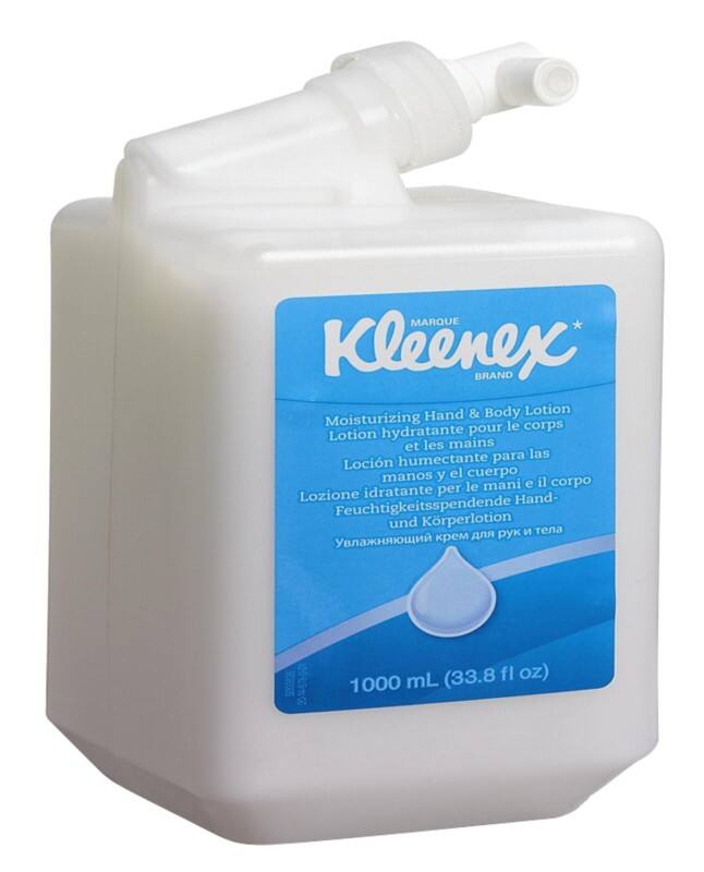 Recharge de lotion pour mains et corps Kleenex Mainline Hydratant 6 unités de 1 L