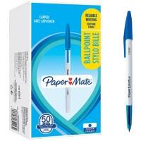 Paper Mate InkJoy 100 Bleu Pointe moyenne 1,0 mm 50 unités