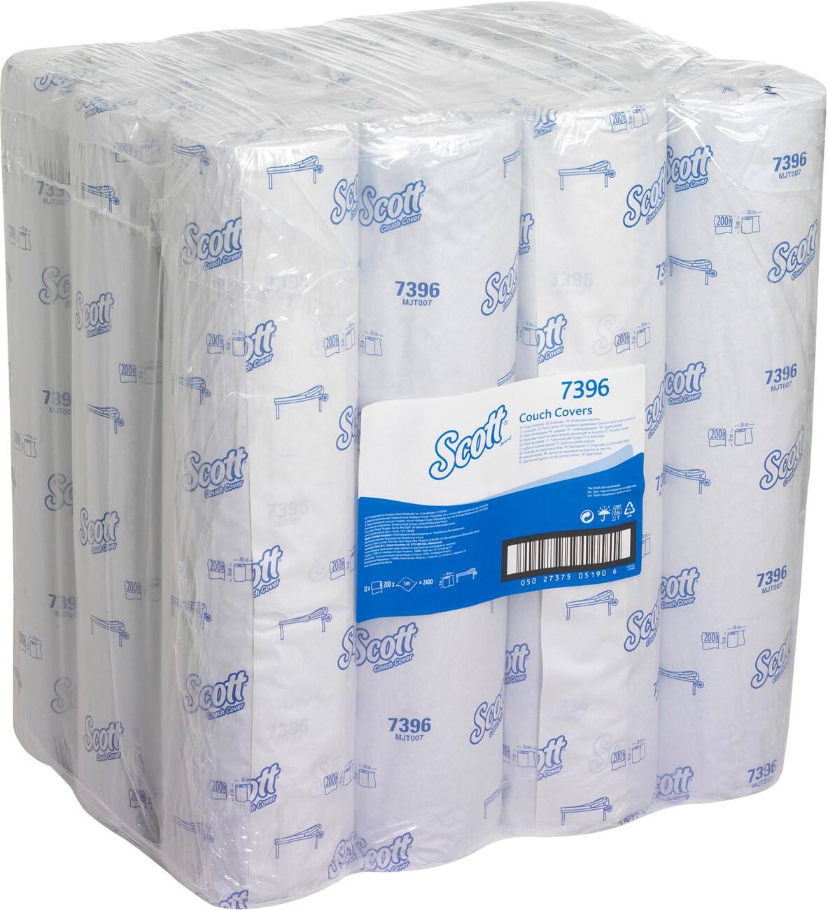 Scott Stoelhoezen 7396 1-laags Blauw 12 Rollen à 200 Vellen
