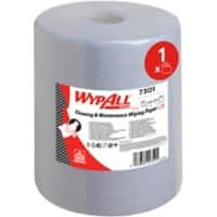 Essuie-tout Wypall Airflex L20 Extra+ 2 épaisseurs Rouleau Bleu 500 feuilles