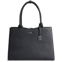 Sac pour ordinateur portable SOCHA Straight Line Black 15.6 " Cuir synthétique Noir 42 x 13 x 31,5 cm