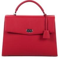 SOCHA Dames Laptoptas Audrey Kersen 13.3 " Kunstleder Rood 40 x 12 x 28,5 cm